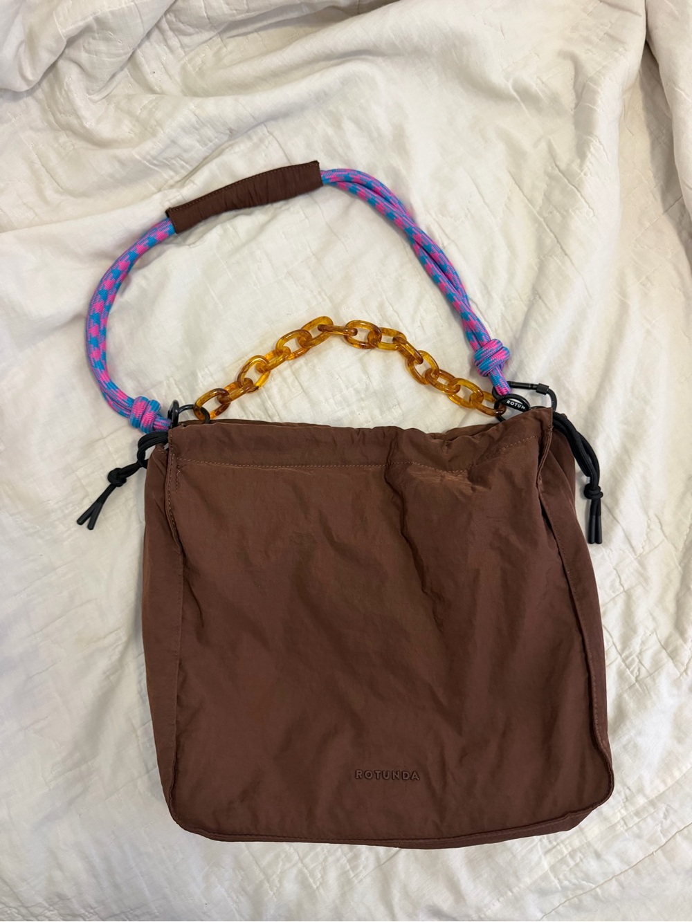 Rotunda Sant Hobo Bag in Brownie